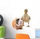 Duckling and Guineapig Wall Decal