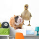 Duckling and Guineapig Wall Decal