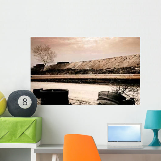 Barren Wasteland Wall Decal