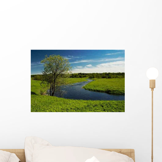Tree River Wall Decal