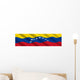 Venezuelan Flag in the Wind Wall Mural