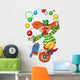 Clown Wall Mural