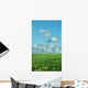 Field and Blue Wall Decal