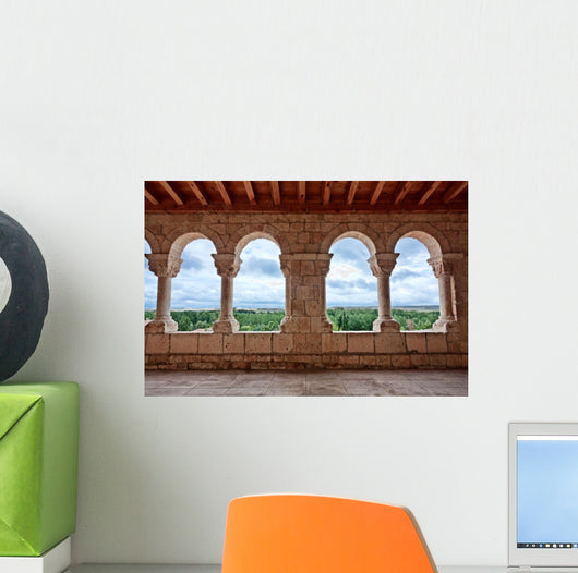 Landscape Seen through Romanesque