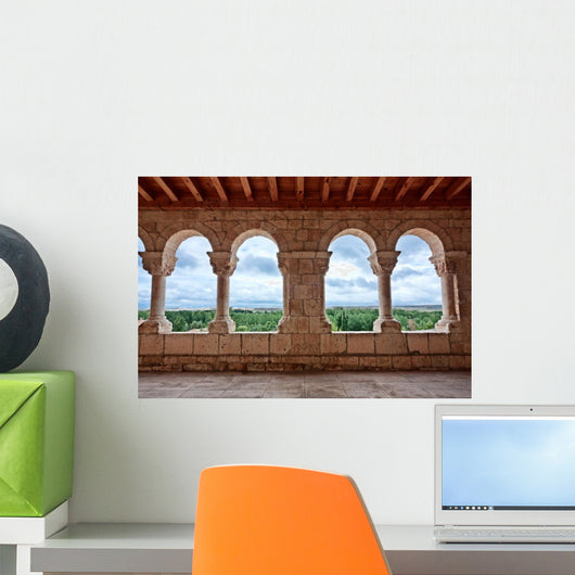 Landscape Seen through Romanesque