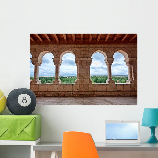 Landscape Seen through Romanesque