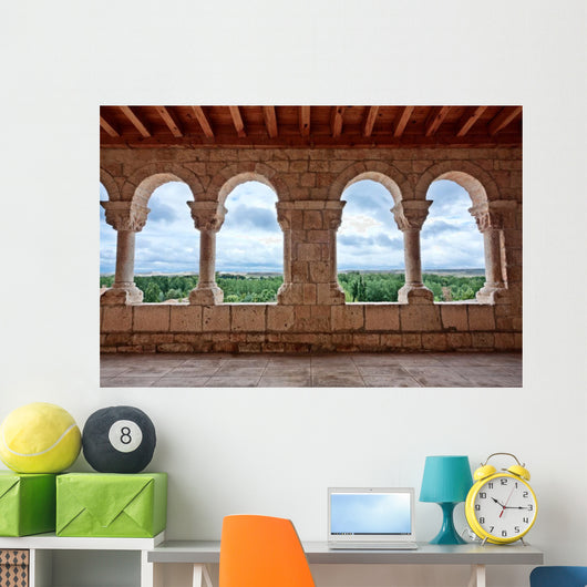 Landscape Seen through Romanesque