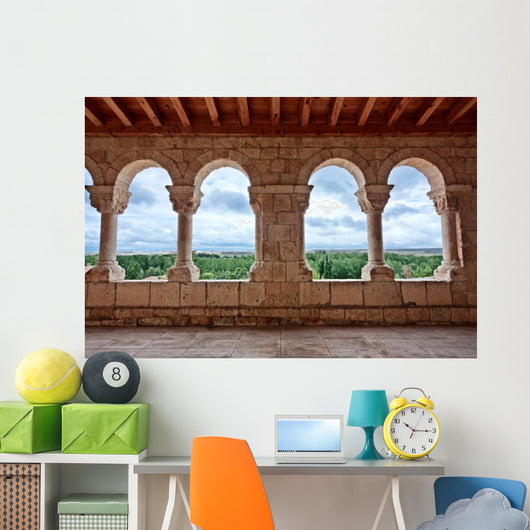 Landscape Seen through Romanesque