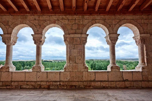 Landscape Seen through Romanesque