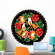 Russian Handicraft Ornament Wall Decal