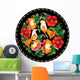 Russian Handicraft Ornament Wall Decal