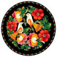 Russian Handicraft Ornament Wall Decal