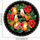 Russian Handicraft Ornament Wall Decal