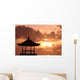 Gazebo Beautiful Beach Wall Decal