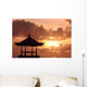 Gazebo Beautiful Beach Wall Decal