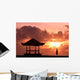 Activity Yoga Sunrise Wall Decal Design 3