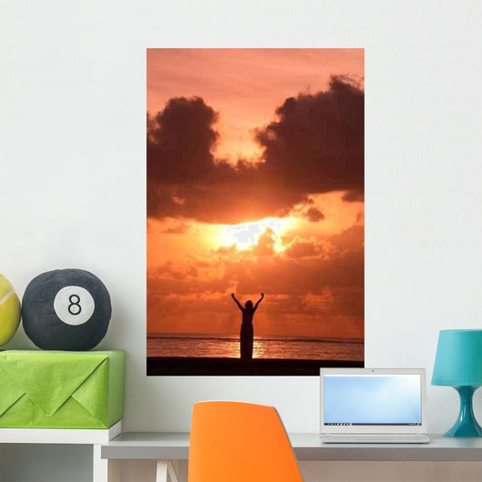 World Is Mine Wall Decal Design 1