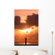 Activity Yoga Sunrise Wall Decal Design 2