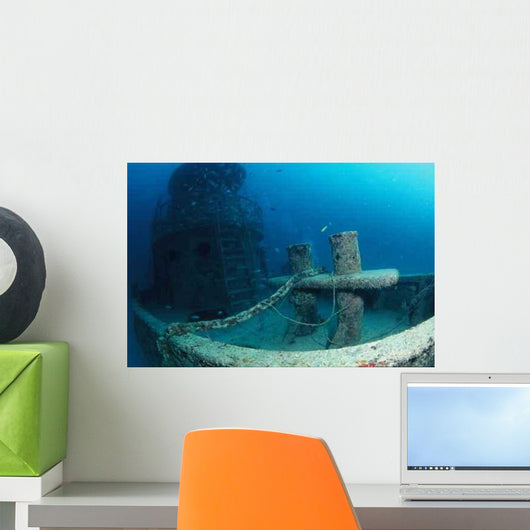 Schiffswrack Schlepper Wall Decal