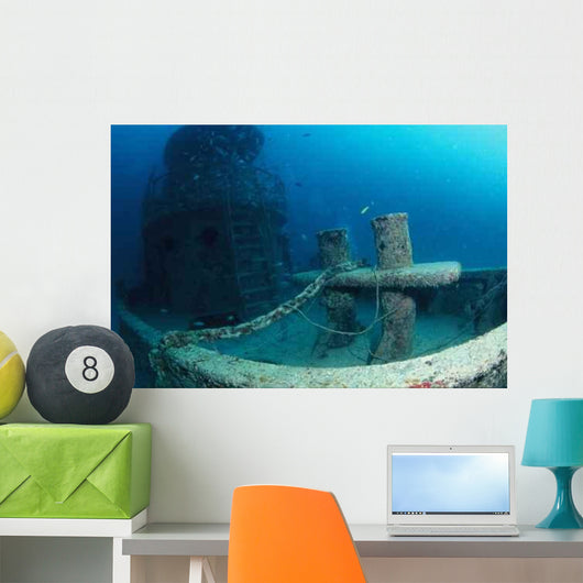 Schiffswrack Schlepper Wall Decal