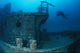 Taucher Am Wrack Wall Decal