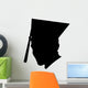 Graduation Cap Wall Decal