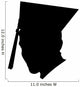 Graduation Cap Wall Decal
