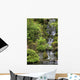 Waterfall at Japanese Garden Wall Mural