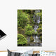 Waterfall at Japanese Garden Wall Mural
