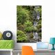 Waterfall Japanese Garden 2 Wall Decal