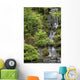 Waterfall Japanese Garden 2 Wall Decal