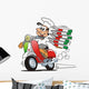 Pizzaservice Wall Decal