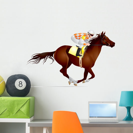 horse race, derby Wall Decal