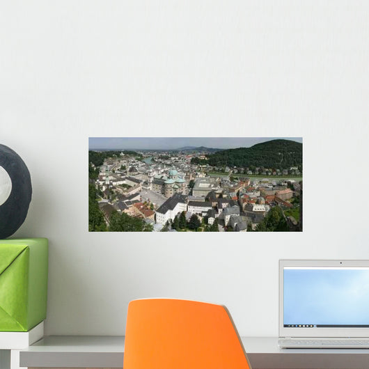 Salzburg Panorama Wall Decal Design 2