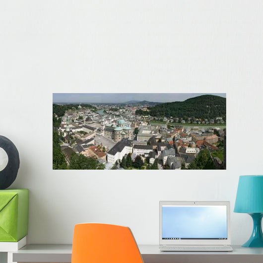 Salzburg Panorama Wall Decal Design 2