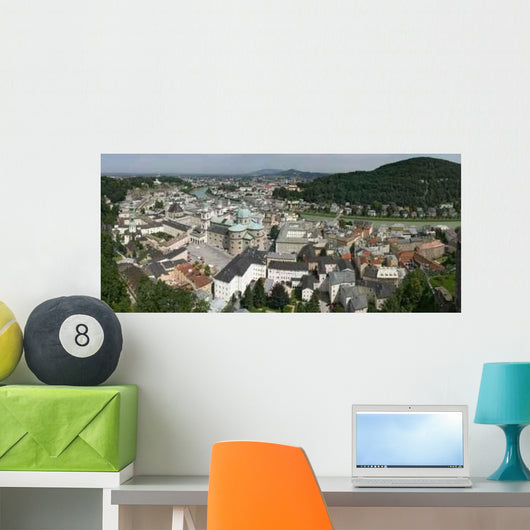 Salzburg Panorama Wall Decal Design 2
