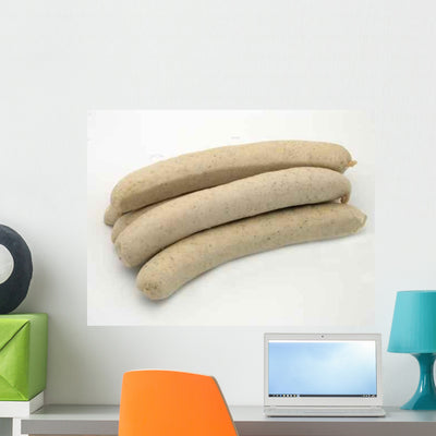 Th Ringer Bratw Rste Wall Decal shown on a wall