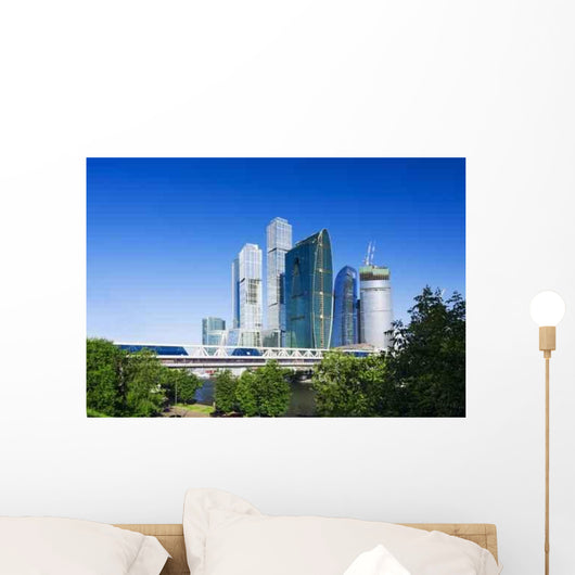 Skyscrapers Wall Decal Design 2