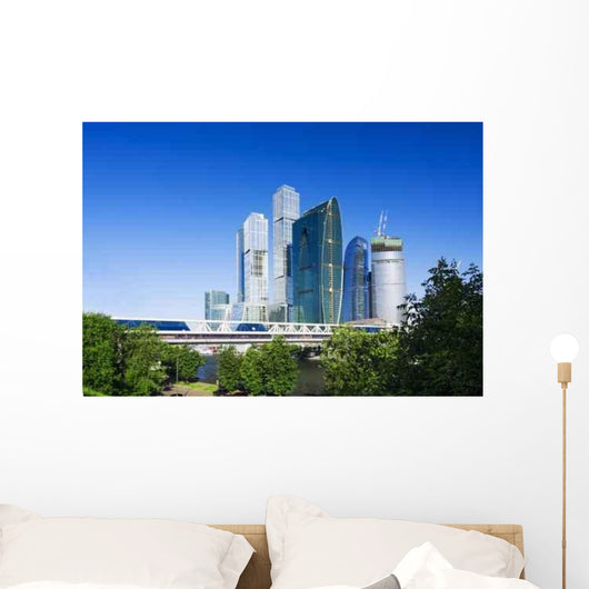 Skyscrapers Wall Decal Design 2