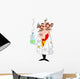 Mad scientist Wall Decal