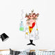 Mad scientist Wall Decal