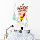 Mad scientist Wall Decal
