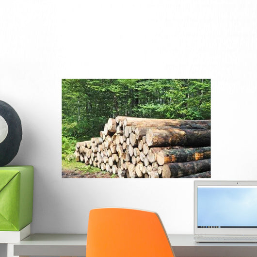 Tree Trunks Wall Decal