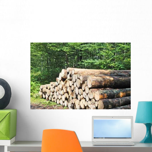 Tree Trunks Wall Decal