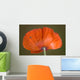 Daddy Long Legs Orange Wall Mural