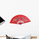 Chinese Hand Fan Wall Decal