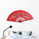 Chinese Hand Fan Wall Decal