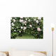 Archway of roses and ivy Wall Mural
