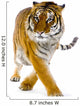 Standing Tiger Wall Decal