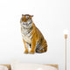 Sitting Tiger Wall Decal